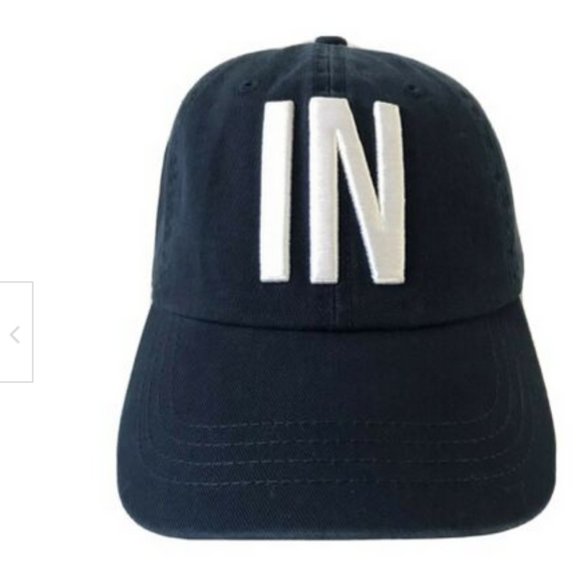 State of Mine Blue IN Indiana Baseball Cap Hat NEW - Picture 1 of 8